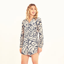 Laden Sie das Bild in den Galerie-Viewer, Image 02: Uv Line Chemise Shirtdress Costela Aco Off White Upf50+
