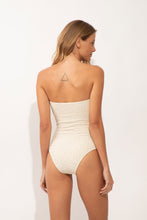 Carica l'immagine nel visualizzatore di Gallery, Model Back: Rio De Sol Une Pièce Brisa-Offwhite Tube-Op
