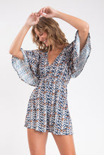 Carica l'immagine nel visualizzatore di Gallery, Image 06: Rio De Sol Mini Dress Ikat Mini Dress
