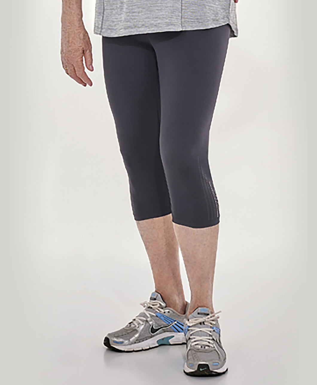 Model Front: Alto Giro Fitness Bas Corsario Bodytex Silk Preto