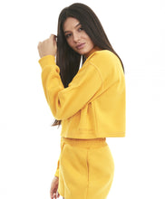 Charger l&#39;image dans la galerie, Image 04: Alto Giro Fitness Haut Cropped M3Cbs Gola Alta Amarelo Amber
