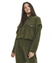 Charger l&#39;image dans la galerie, Image 04: Alto Giro Fitness Haut Jaqueta Cropped Colete Stretch Verde Kalamata
