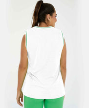 Charger l&#39;image dans la galerie, Model Back: Alto Giro Fitness Haut Regata Nylon Dry Alongada Branco
