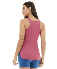 Laden Sie das Bild in den Galerie-Viewer, Model Back: Alto Giro Fitness Haut Regata Skin Fit Alongada Roxo Reset
