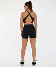 Laden Sie das Bild in den Galerie-Viewer, Image 04: Alto Giro Fitness Haut Top Hyper Costas Cruzadas Preto
