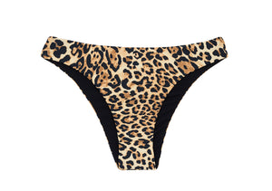 Unten Leopardo Black Babado