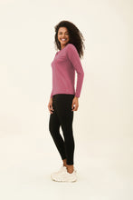 Laden Sie das Bild in den Galerie-Viewer, Camiseta Uvpro Br ML Malva UPF50+
