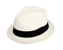 Carica l&#39;immagine nel visualizzatore di Gallery, Product Front: De Punta En Blanco Chapeau Panama Adrien Blanco

