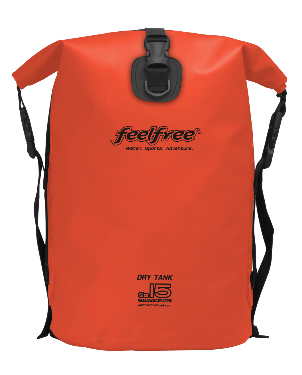 Model Front: Feelfree Sac De Plage Dry Tank 15L Orange