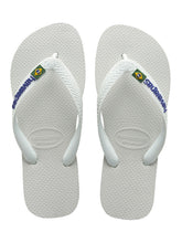 Carica l&#39;immagine nel visualizzatore di Gallery, Product Front: Havaianas Tongs Brasil Logo White
