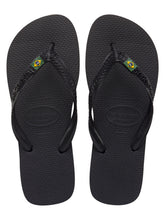 Laden Sie das Bild in den Galerie-Viewer, Product Front: Havaianas Tongs Havaianas Brasil Black
