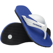 Charger l&#39;image dans la galerie, Image 02: Havaianas Tongs Havaianas Kids Max Preto/Azul Naval
