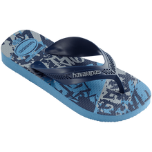 Charger l&#39;image dans la galerie, Model Back: Havaianas Tongs Havaianas Kids Max Street Azul Aco

