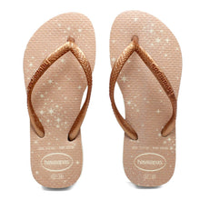 Charger l&#39;image dans la galerie, Product Front: Havaianas Sandales Havaianas Slim Gloss Bege Palha
