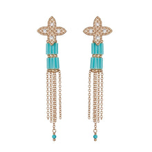 Charger l&#39;image dans la galerie, Product Front: Hipanema Boucles D&#39;oreille Alabaster Turquoise Hipanema
