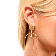 Laden Sie das Bild in den Galerie-Viewer, Image 02: Hipanema Boucles D&#39;oreille Earrings Kaldera Gold Hipenema
