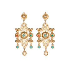Laden Sie das Bild in den Galerie-Viewer, Product Front: Hipanema Boucles D&#39;oreille Earrings Santo Gold Hipanema
