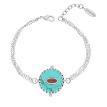 Carica l&#39;immagine nel visualizzatore di Gallery, Model Front: Hipanema Bracelet Lover Turquoise Hipanema
