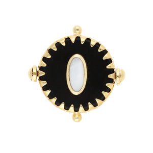 Image 02: Hipanema Bague Miamor Black Hipanema