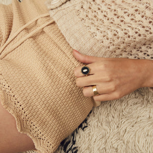Image 06: Hipanema Bague Miamor Black Hipanema