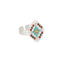 Carica l&#39;immagine nel visualizzatore di Gallery, Product Back: Hipanema Bague Ring Fana Silver Hipanema
