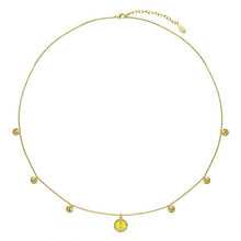 Carica l&#39;immagine nel visualizzatore di Gallery, Model Front: Hipanema Collier Serenity Yellow Hipanema
