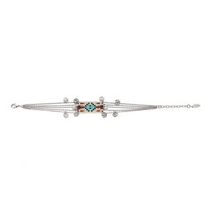 Product Back: Hipanema Bracelet Silver Hatchee Hipanema