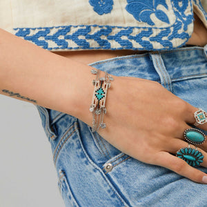Image 03: Hipanema Bracelet Silver Hatchee Hipanema