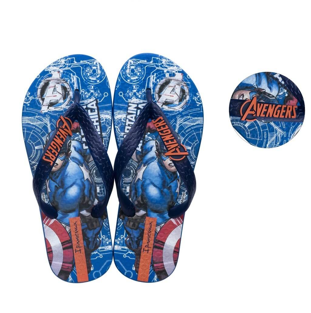 Model Front: Ipanema Tongs Ipanema Avengers Brave Azul Azul