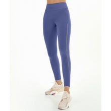 Charger l&#39;image dans la galerie, Legging Bodytex Com Elastico Vazado Azul Moonlight
