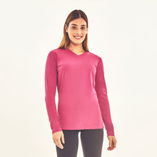 Carica l&#39;immagine nel visualizzatore di Gallery, Longsleeve Sport Fit Fuchsia UPF50+
