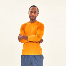 Charger l&#39;image dans la galerie, Longsleeve Sport Fit Orange UPF50+
