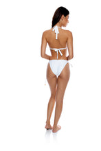 Carica l&#39;immagine nel visualizzatore di Gallery, Model Back: Luli Fama Bas Bottom Halter Full White
