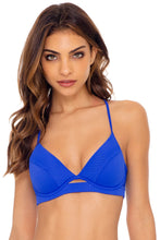 Carica l&#39;immagine nel visualizzatore di Gallery, Model Front: Luli Fama Haut Top High Blue My Mind Orillas
