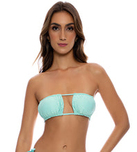 Charger l&#39;image dans la galerie, Model Front: Luli Fama Haut Top Multiway Icon Seafoam
