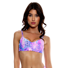 Charger l&#39;image dans la galerie, Gallery: Luli Fama Haut Top Strappy Blue Pink
