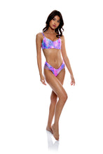 Charger l&#39;image dans la galerie, Image 03: Luli Fama Haut Top Strappy Blue Pink
