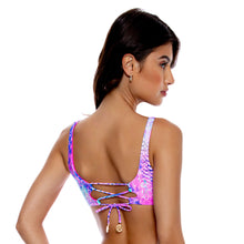 Charger l&#39;image dans la galerie, Image 05: Luli Fama Haut Top Strappy Blue Pink
