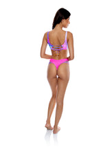 Charger l&#39;image dans la galerie, Image 08: Luli Fama Haut Top Strappy Blue Pink
