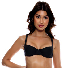 Charger l&#39;image dans la galerie, Gallery: Luli Fama Haut Top Wide Strap Black
