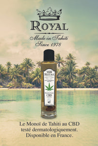 Monoi Royal CBD-Glasflasche