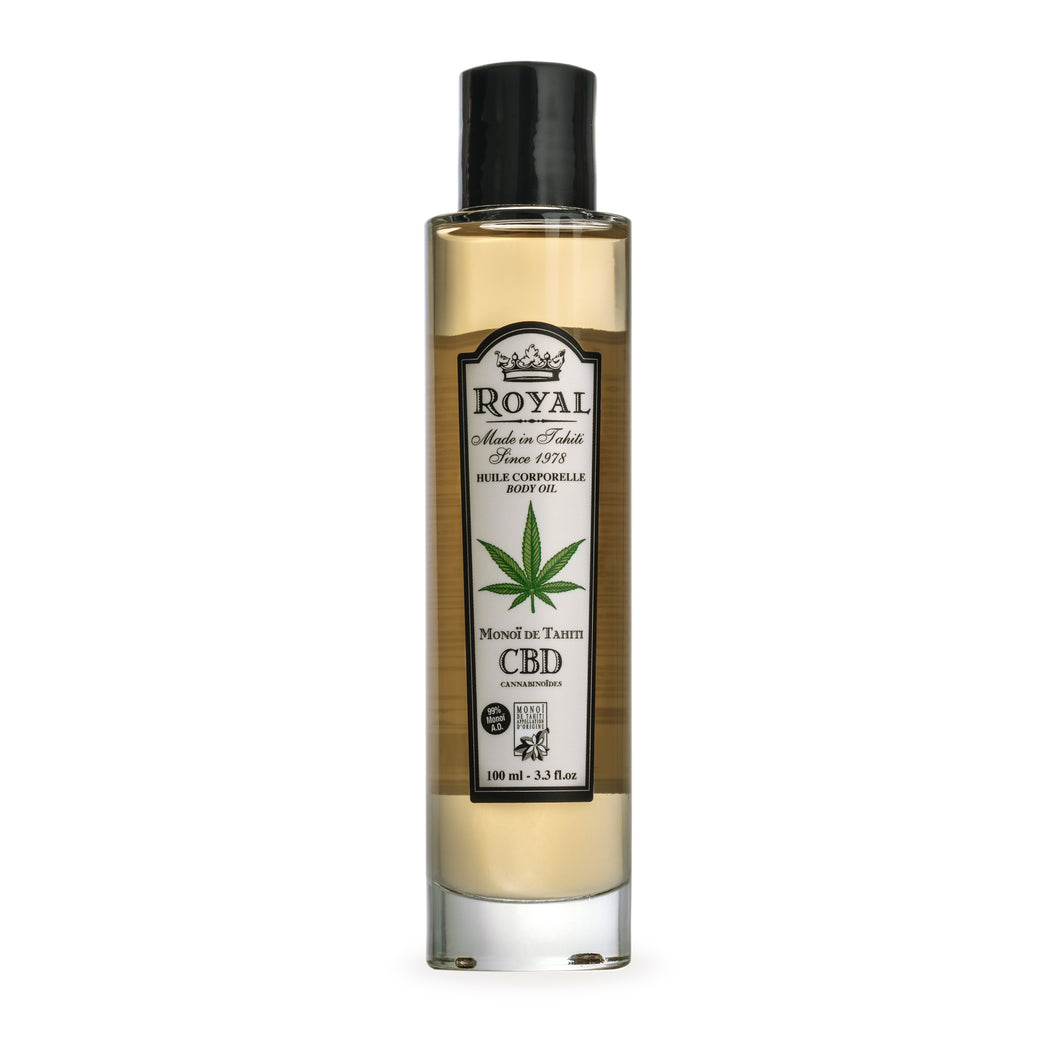 Monoi Royal CBD-Glasflasche