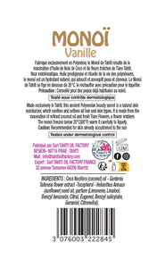 Monoi Traditionelle Vanille 120ML