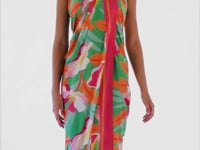 Laden und Abspielen von Videos im Galerie-Viewer, Video: Rio De Sol Pareo Green Bloom Canga
