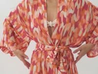 Laden und Abspielen von Videos im Galerie-Viewer, Video: Rio De Sol Robe De Plage Mirage Kaftan Bel
