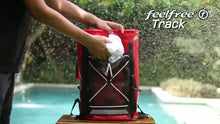 Charger et lire la vidéo dans la visionneuse de la Galerie, Video: Feelfree Sac De Plage Go Pack 20L Orange
