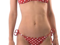 Laden und Abspielen von Videos im Galerie-Viewer, Video: Rio De Sol Haut Top Poa Red Frufru
