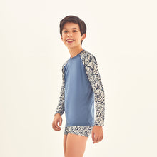 Laden Sie das Bild in den Galerie-Viewer, Rash Guard Kids Costela Aco Off White UPF50+
