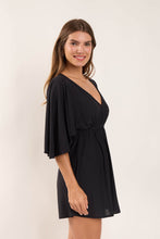 Carica l&#39;immagine nel visualizzatore di Gallery, Image 02: Rio De Sol Vêtement De Plage Black Mini Dress
