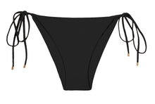 Laden Sie das Bild in den Galerie-Viewer, Product Front: Rio De Sol Bas Bottom Nero Lacinho
